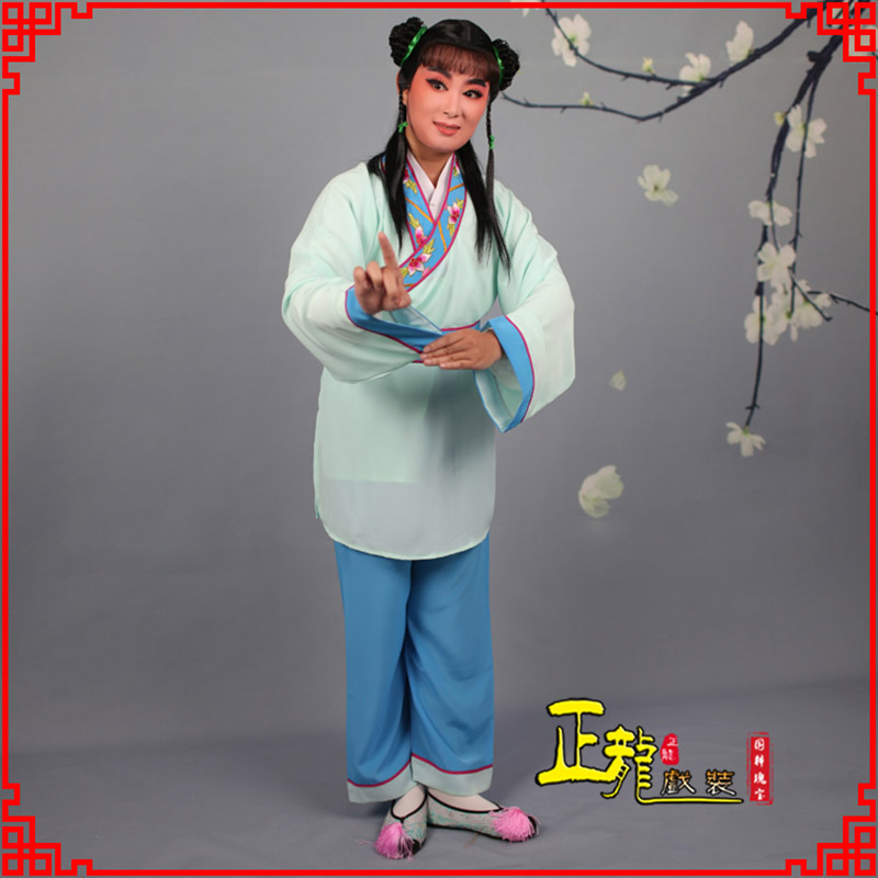 岑巩歌仔戏童生小孩影视银心四九服 书童衣