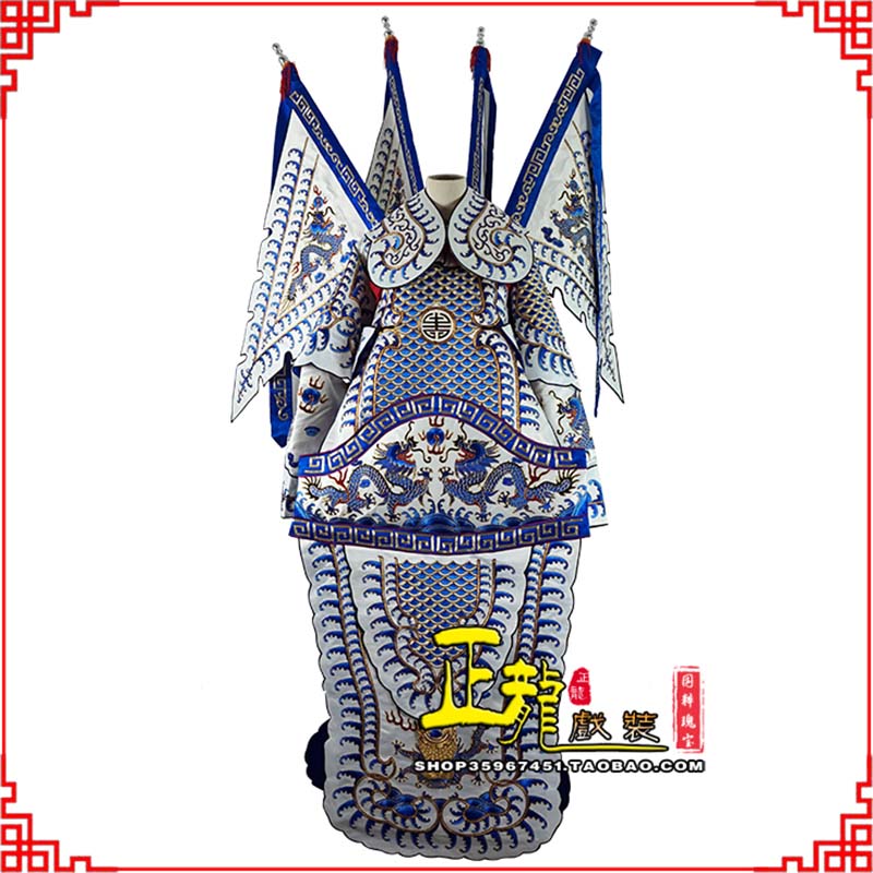 岑巩武生武将大靠祥龙勾金